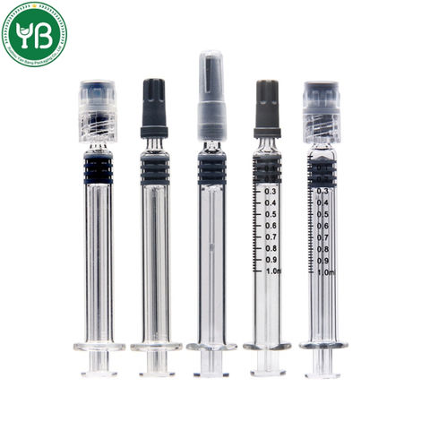 Buy Wholesale China Disposable Medical Glass Syringe Luer Lock 0.5ml ...