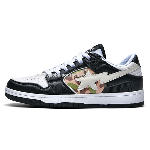Men Women Bape Dunk Shoes Zapatos Bapesta With Star Sneakers A