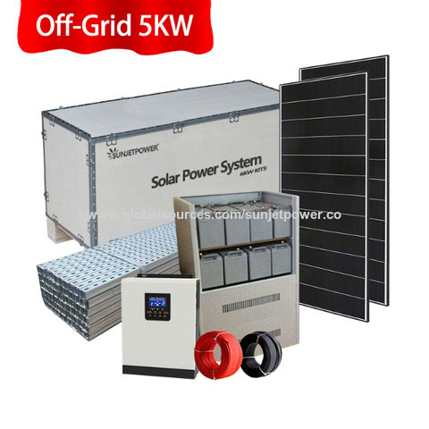 Buy Wholesale China 5kw Off-grid Solar Generator Stand Alone Solar ...