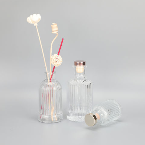 Diffusor-Glasflaschen – 100 ml klare, runde Diffusorflasche