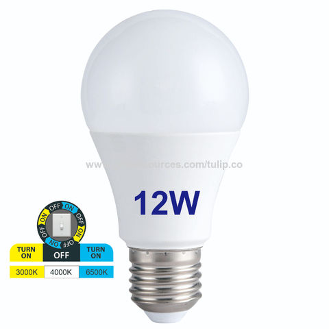 Buy Wholesale China 12w Led 3-color-changing Led Bulb Smart Light Bulb ...