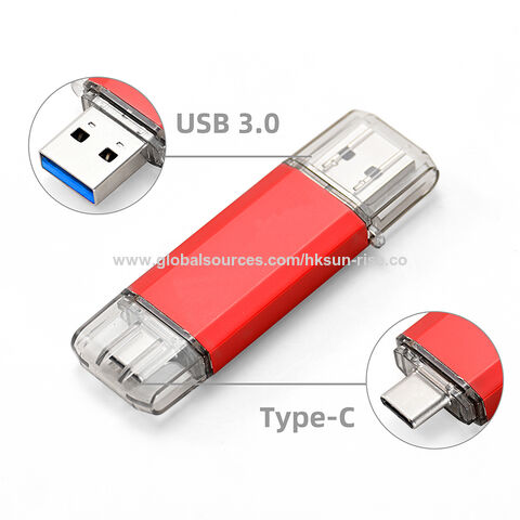 Clé USB OTG 16 GB Double Connecteur