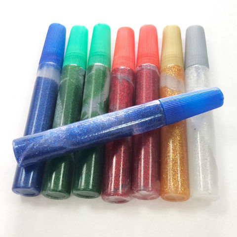 8ct Glitter Glue Pens, Diy Craft, Glitter Glue, Children Diy Toys - Buy  China Wholesale Glitter Glue Pens $0.33