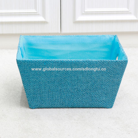 PANIER DE RANGEMENT PLASTIQUE EN COULEUR