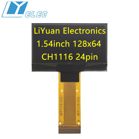 Buy Wholesale China 1.54 Inch Small Oled Display Monochrome Yellow ...