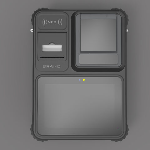 HYF 4G 8'' Android Tablet PC mit 442 Fingerabdruckscanner/ Thermodrucker/ NFC for sale at factory direct price