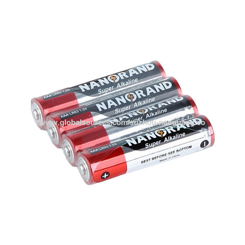 Aaa Lr03 Am4 Alkaline Battery Lr03 1.5v 10b Dry Batteries - Explore China  Wholesale Aaa Lr03 Am4 Alkaline Battery Lr03 1.5v 10b Dry Ba and