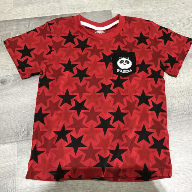 Camisetas infantis de alta qualidade em algodão/poliéster com estrelas. Pedidos OEM são bem-vindos for sale at factory direct price