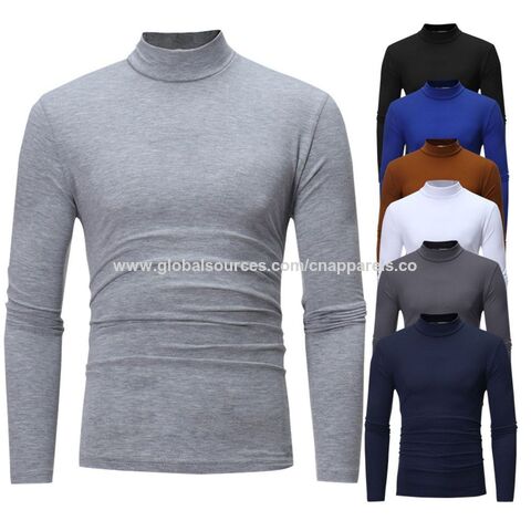 Buy Wholesale China Men's High Collar Shirt & Men's High/ Half Collar ...