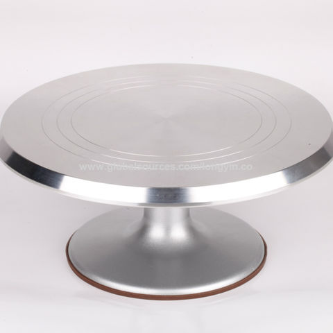 Buy Wholesale China Diy Aluminum Alloy Cake Baking Turntable Revolving 