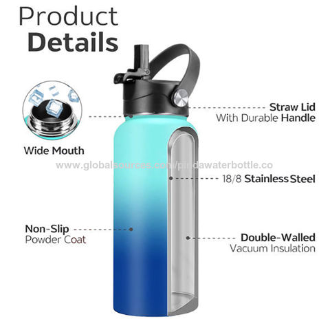 Buy Wholesale China Stainless Steel Water Bottle Double Wall Sport For ...