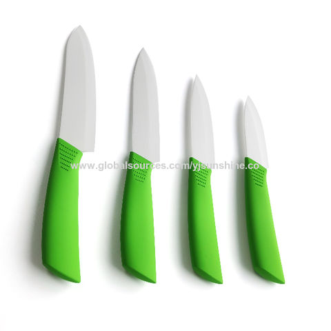 Shenzhen Knives 3-Piece Ceramic Knife Set 6 Chef's Knife, 5 Slicing  Knife, and 4 Paring Knife Set