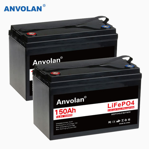 Batterie LiFePO4 12V 150Ah avec BMS Bluetooth, certifiée UN38.3 et MSDS - Batterie LFP
