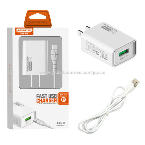 Chargeur Secteur Rapide 25W + Câble USB-C vers USB-C 60W pour