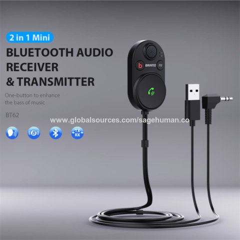 Adaptateur audio de récepteur Bluetooth auxiliaire 5.0 de voiture  Conversion - Chine Dongle Bluetooth et récepteur Bluetooth prix