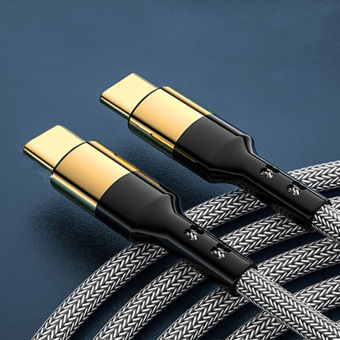 HuaLiSiJi USB 3.2 Gen 2 Kabel Typ-A Auf C | 60W PD 3.1, 10 Gbps, Mit Schalter & 90° Winkel | 0,3 M