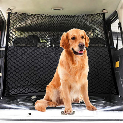 thumbnail image 2 of Dog Net For Suv COLETA Dog Car Barrier For SUVs & Vehicles - Adjustable Large Pet Barrier With Bonus Guard Mesh For Full Coverage. Heavy-Duty, Universal-Fit Easy Install-Removal Divider For Pet Car 2 of 12