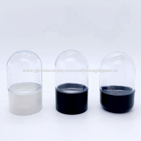 China Child Proof Glass Jars 1oz Transparent Glass Container with Childproof  Cap Manufacturer and Supplier