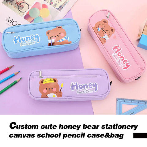 Wholesale Mr. Pen- Pencil Case, Pink, Pencil Bag, Cute Pencil Case for your  store - Faire
