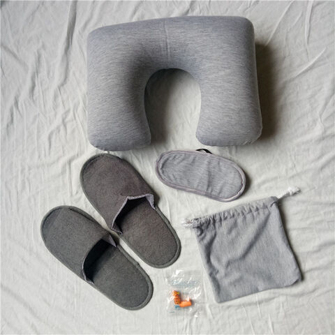 Buy Wholesale China Travel Hygiene Kit Cosmetic Box Set Neck Pillow ...