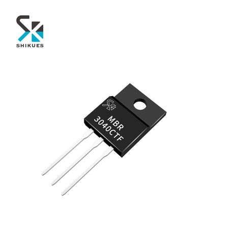 2X SBX3040-3G Diodo: raddrizzatore Schottky THT 40V 30A 8x7,5mm DIOTEC SEMICOND