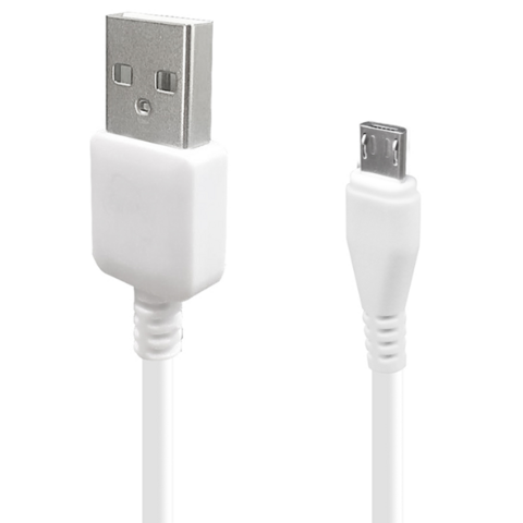 USB to USB Type-C 2m Charge & Sync Cable - White