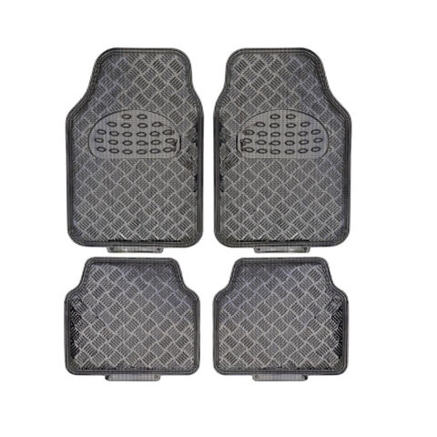 4pcs Tapis De Sol De Voiture, Ensemble Complet Universel Avant Et