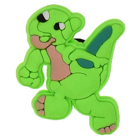 Green Dino Jibbitz Shoe Charm - Crocs