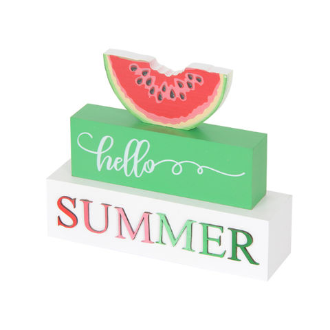 Watermelon Wood Design , Summer Decor, Craft Shapes, Wooden