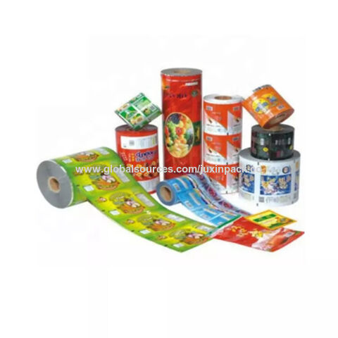 Achetez en gros Logo Personnalisé Imprimé Flexible Emballage Film Rouleau  En Plastique Pour Emballage Alimentaire En Plastique Rouleau Film Chine et  Rouleau De Film D'emballage En Plastique à 3.2 USD