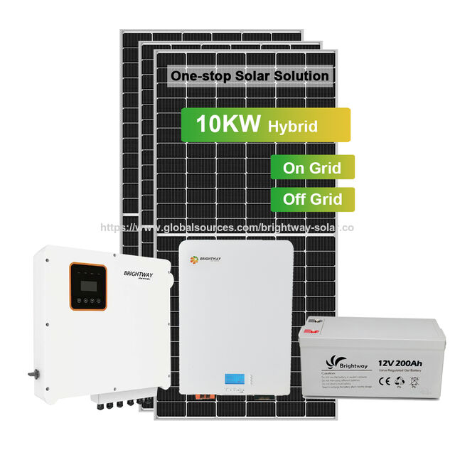 Buy Wholesale China Solar Power System Home 30kw 12kw 10kw 8kw 5kw ...
