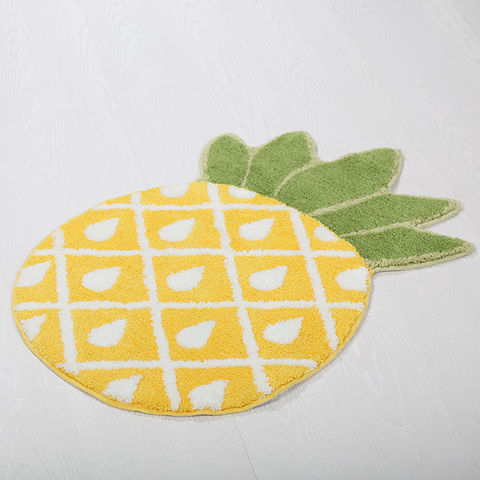 Buy Wholesale China Ins Nordic Pineapple Floor Mat Kitchen