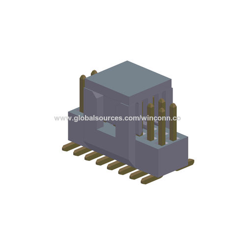 Buy Wholesale China Pin Header 1.27mm Double Row Vertical Smt Type ...