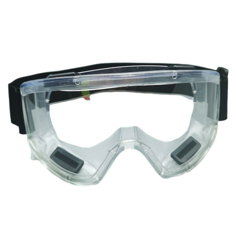 Buy Wholesale China Clear Plastic Safety Protective Goggles, Safety Pc ...