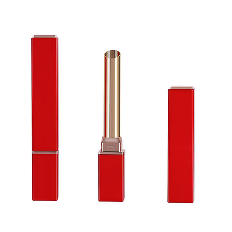 أنبوب أحمر شفاه فارغ من الألومنيوم عالي الجودة وجذاب لمستحضرات التجميل بالجملة for sale at factory direct price