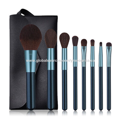 6Pcs Mini Travel Women Makeup Brushes Set Portable Soft Concealer