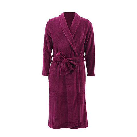 Buy Wholesale China Robe Sleeping Robe Fleece Robe Polyester Robe For ...