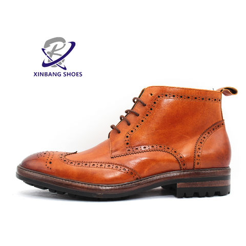 Compre Botas Casuales Para Hombre, Zapatos Cómodos De Cuero