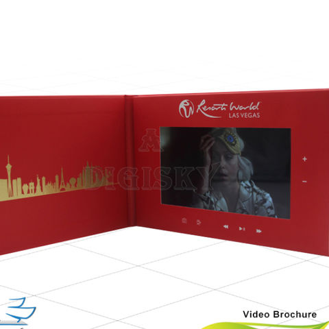 lcd screen brochure factory