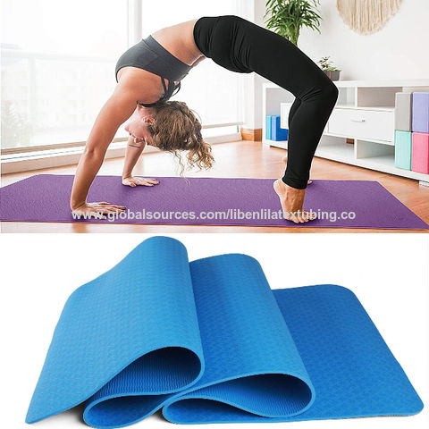 15mm Thick Yoga Mat Gym Exercise Fitness Pilates Workout Mats Non Slip 61x 183cm 