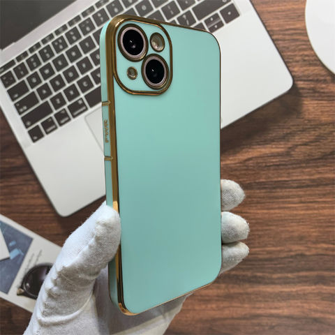 Electroplating soft glue elk mobile phone case