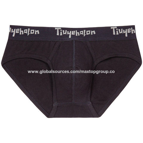 Oem Design Your Own Brand Logo Men Underwear Cotton Sport Man