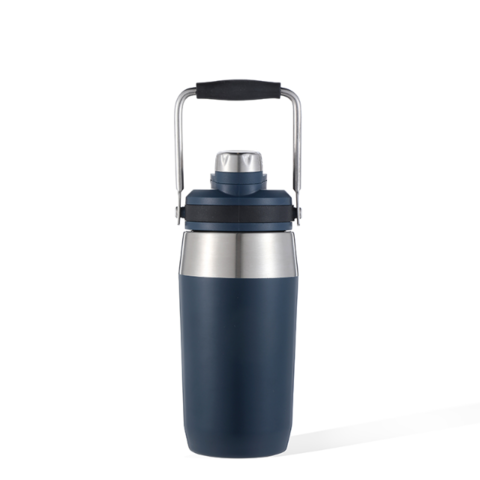 Buy Wholesale China 32oz Stainless Steel Water Bottle With Straw Lid ...