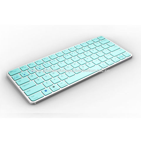 Clavier 78 touches 2.4G+Bluetooth avec mécanisme à ciseaux et touches chocolat pour systèmes Windows et MAC for sale at factory direct price