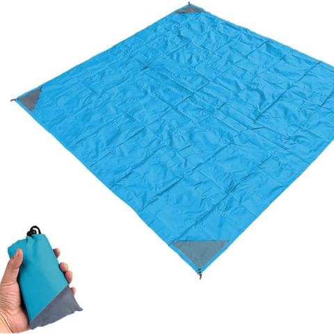 Manta de bolsillo para exteriores, manta de picnic compacta, manta de  playa, impermeable, a prueba de arena, manta de picnic impermeable,  plegable