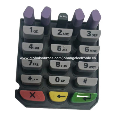 Buy Wholesale China Custom Silicone Rubber Silk Printing Conductive Pos ...