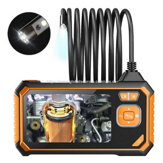 Caméra Endoscopique Boroscope Vidéo Serpent, Caméra 5.5mm, Haute Résolution avec Caméra CMOS 1/9, 6 x LED - Inspection Industrielle for sale at factory direct price