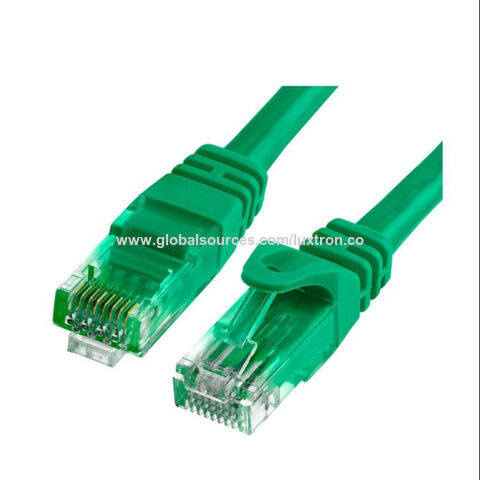 UTP CAT. 6 Lan patch cable assemblies 4 pairs PVC/LSZH jacket, 10G Base-T, FLUKE tested, UL listed for sale at factory direct price