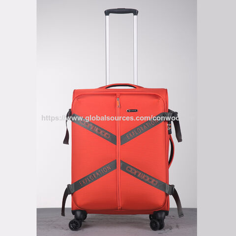 Set Koper Troli Ringan Super Conwood Desain 20" 24" 28" Bahan Poliester dengan Kunci TSA, Model 2024 for sale at factory direct price