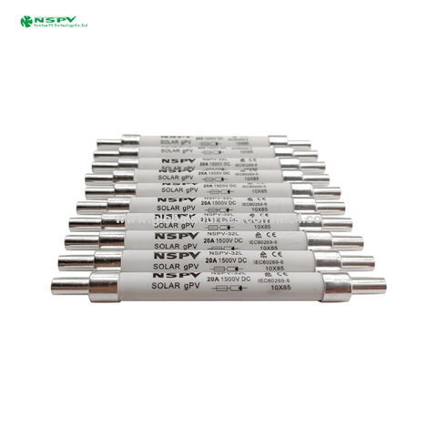 Solar PV Sicherung Photovoltaik Sicherungen Inline MC4 Sicherung 1500V Solar DC Sicherung for sale at factory direct price